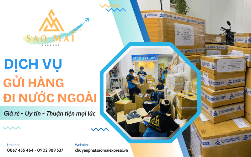 gửi hàng đi nước ngoài giá rẻ