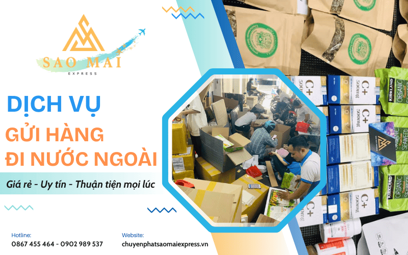 gửi hàng đi nước ngoài giá rẻ