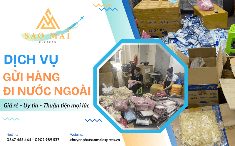 dịch vụ gửi hàng quốc tế uy tín