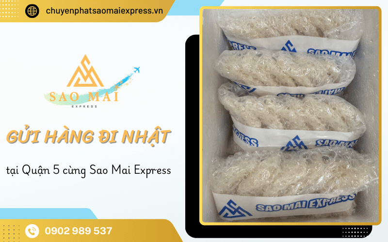 Hàng gửi đi Nhật tại quận 5