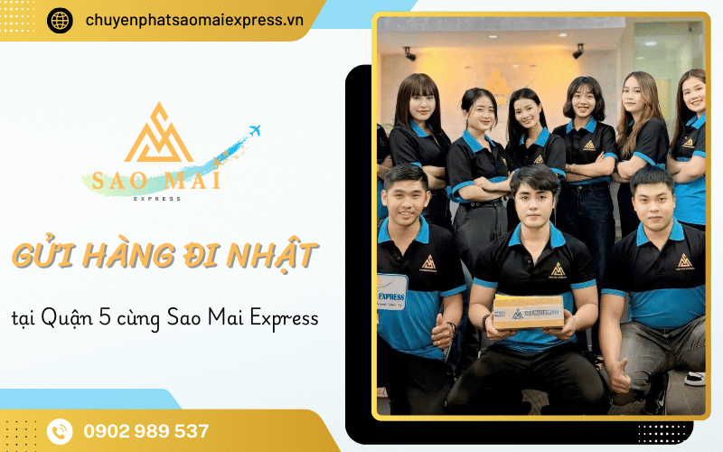 Hàng gửi đi Nhật tại quận 5