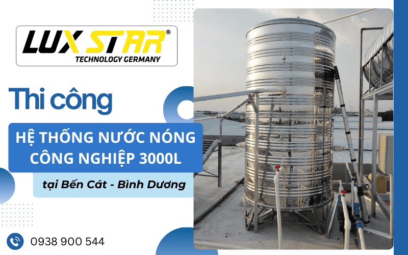 hệ thống nước nóng công nghiệp