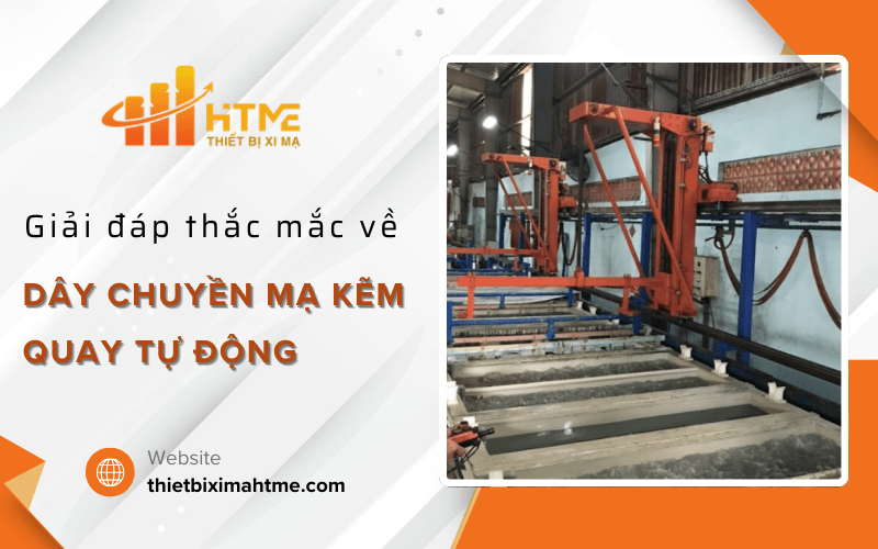 dây chuyền mạ kẽm quay tự động
