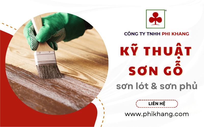 kỹ thuật sơn gỗ