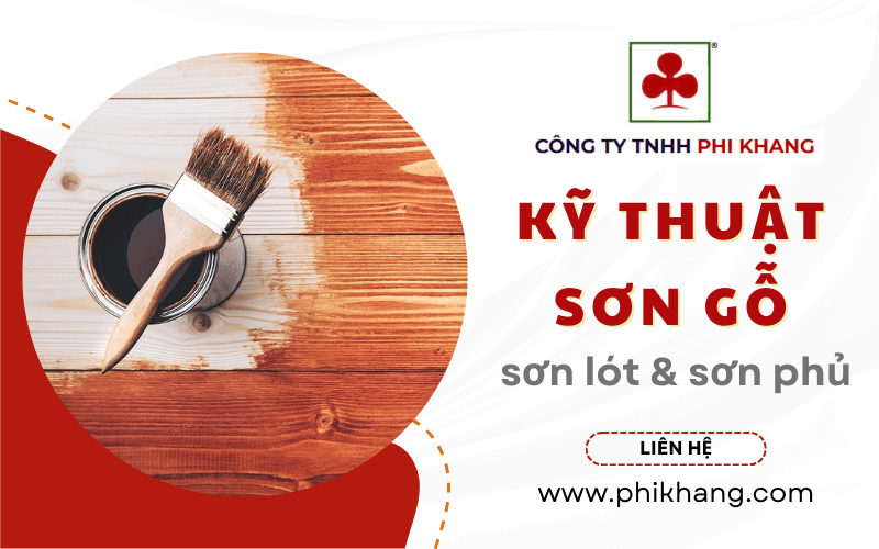 kỹ thuật sơn gỗ