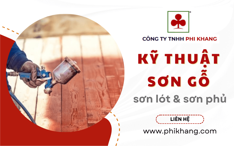 kỹ thuật sơn gỗ