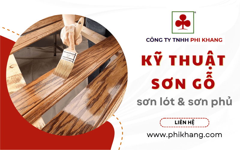 kỹ thuật sơn gỗ