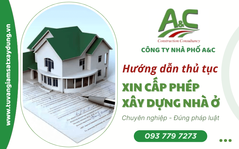 xin cấp phép xây dựng nhà ở