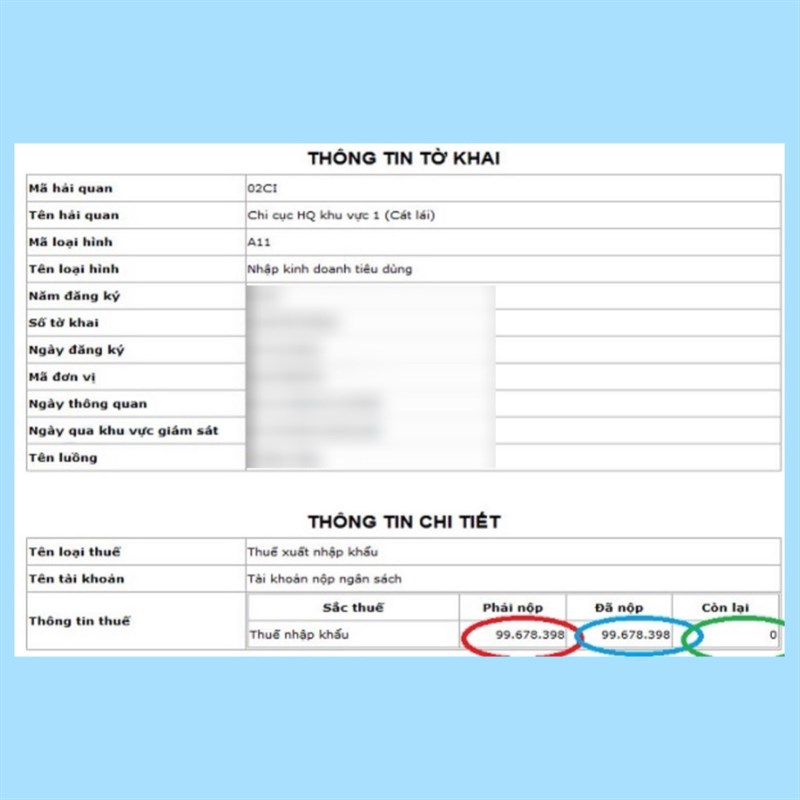 cách tra cứu tờ khai hải quan online