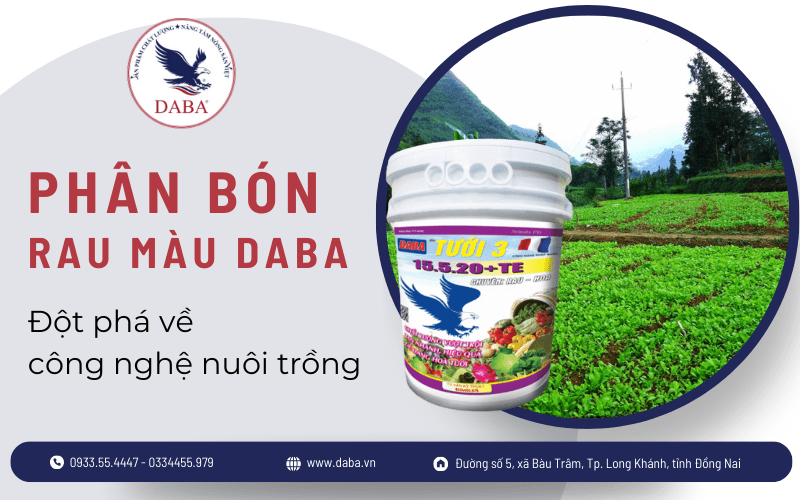 phân bón rau màu