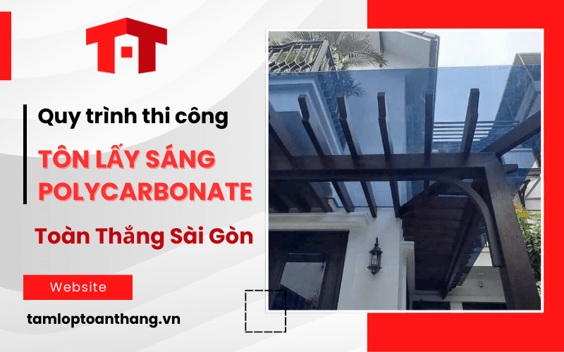 tôn lấy sáng polycarbonate