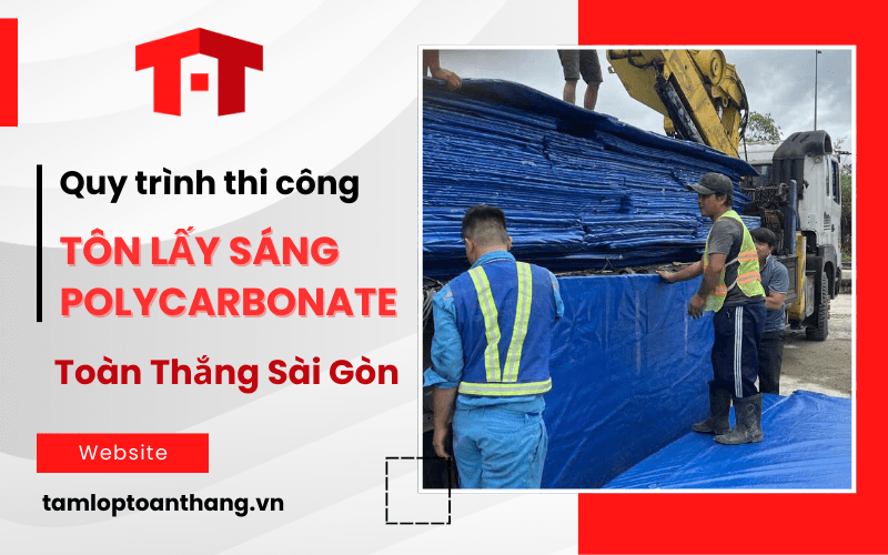 tôn lấy sáng polycarbonate