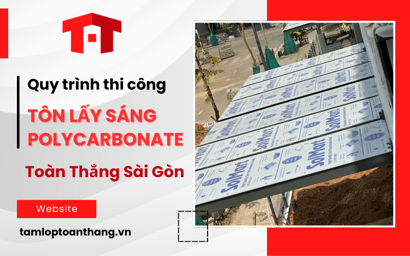 tôn lấy sáng polycarbonate