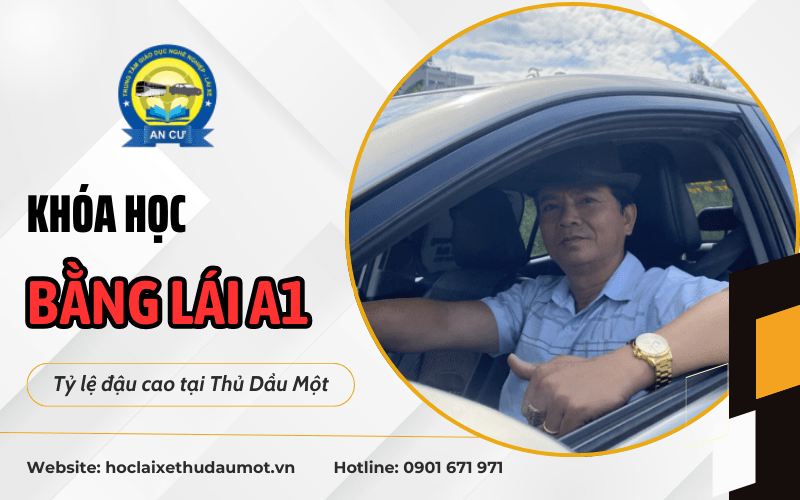 khóa học bằng lái xe máy A1 Thủ Dầu Một
