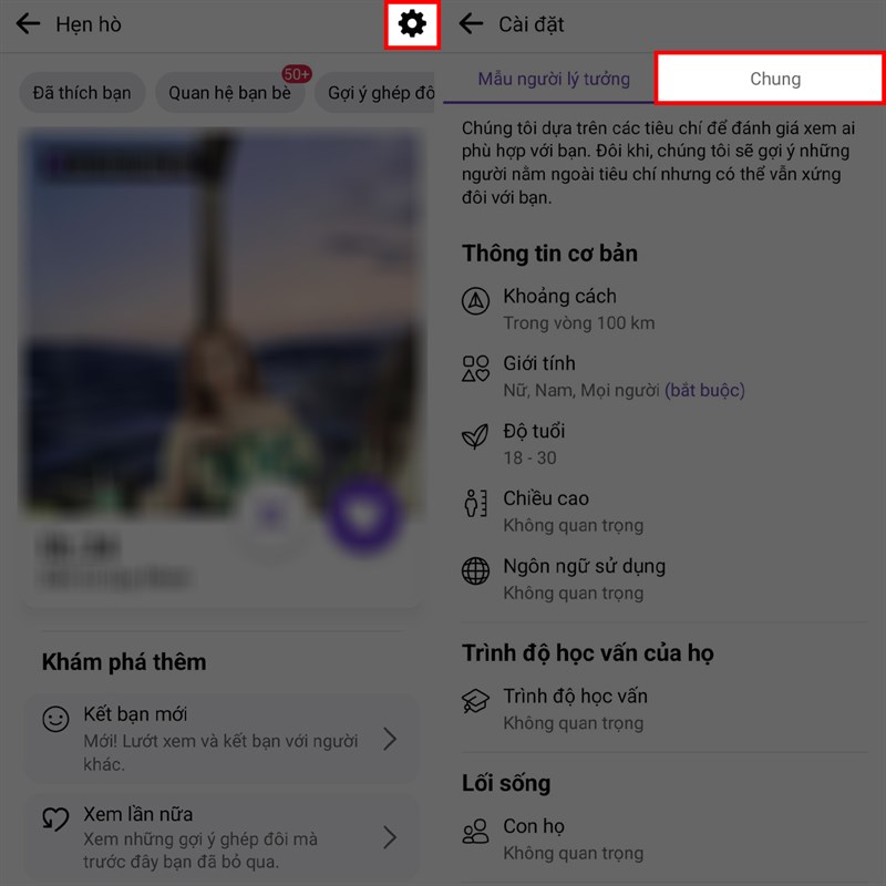 cách sử dụng hẹn hò facebook