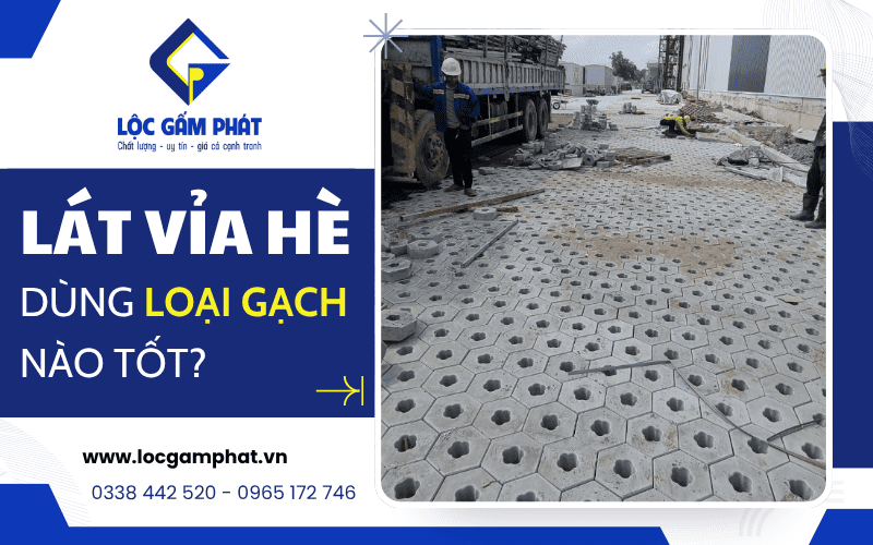 Gạch lát vỉa hè