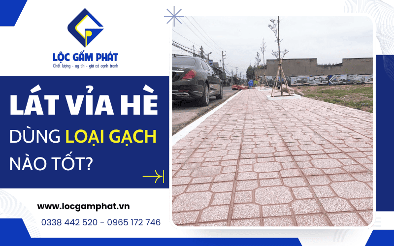 Gạch lát vỉa hè