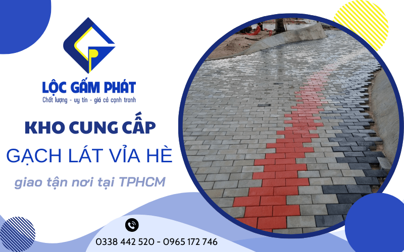 gạch lát vỉa hè