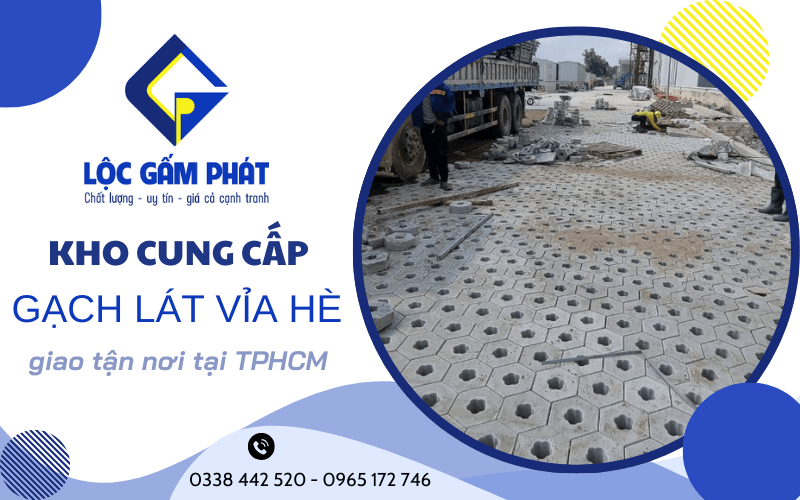 gạch lát vỉa hè