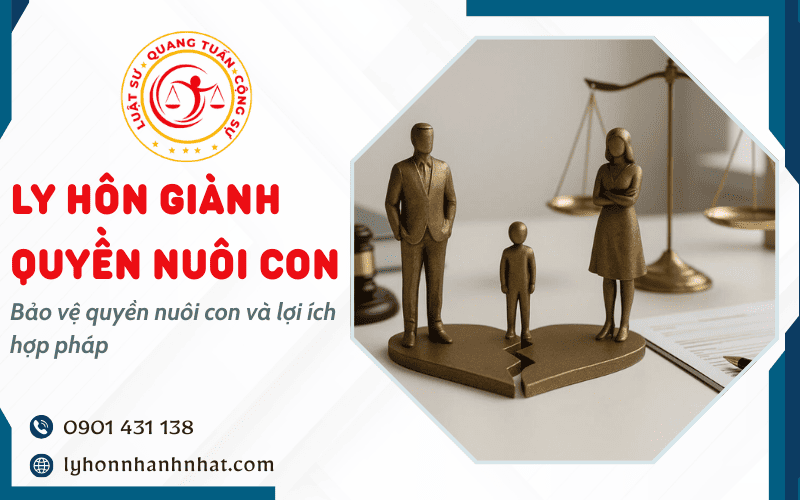 ly hôn giành quyền nuôi con