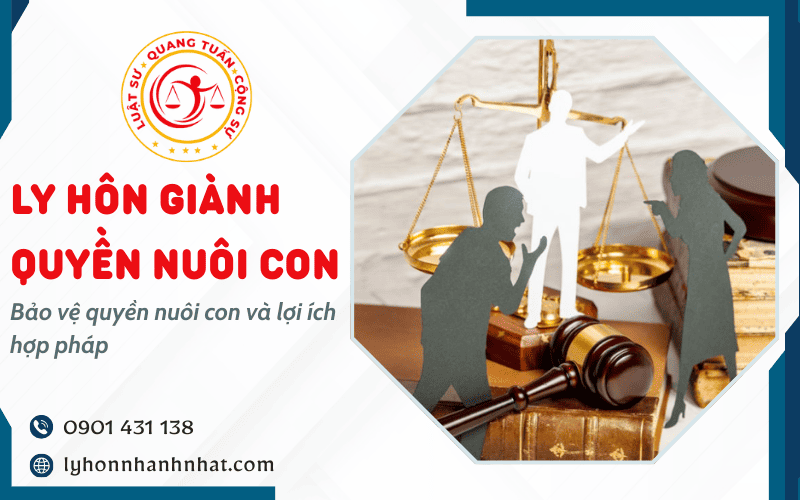 ly hôn giành quyền nuôi con