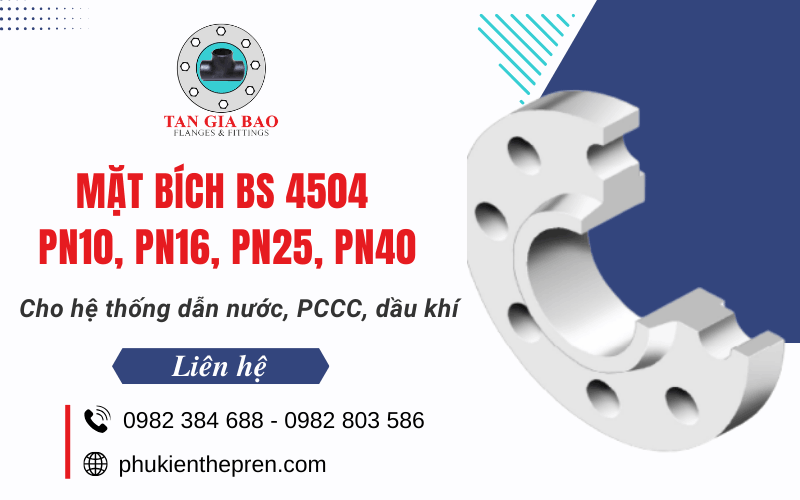 Mặt bích BS 4504 PN16
