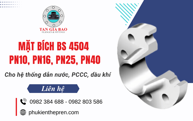 Mặt bích BS 4504 PN16