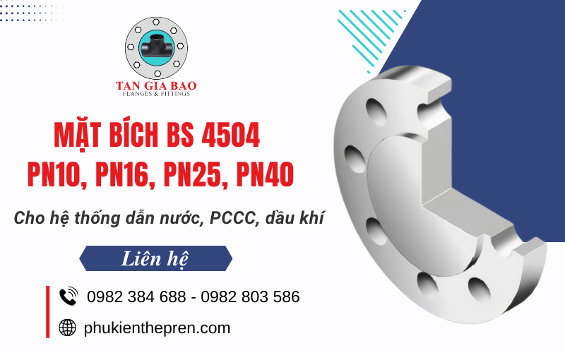Mặt bích BS 4504 PN16