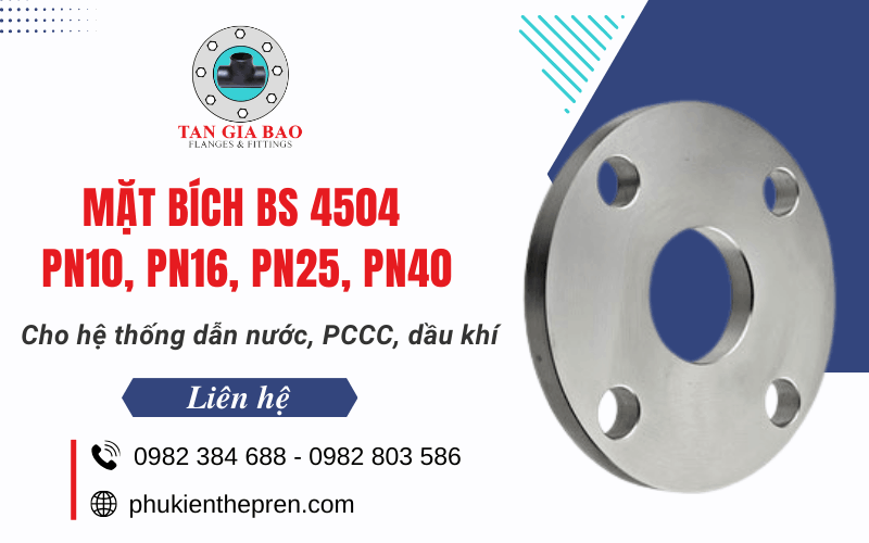 Mặt bích BS 4504 PN16