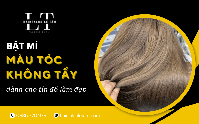 màu tóc không tẩy