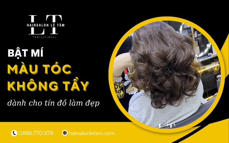 màu tóc không tẩy
