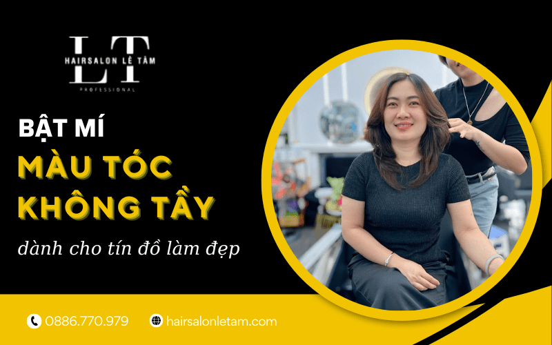 màu tóc không tẩy