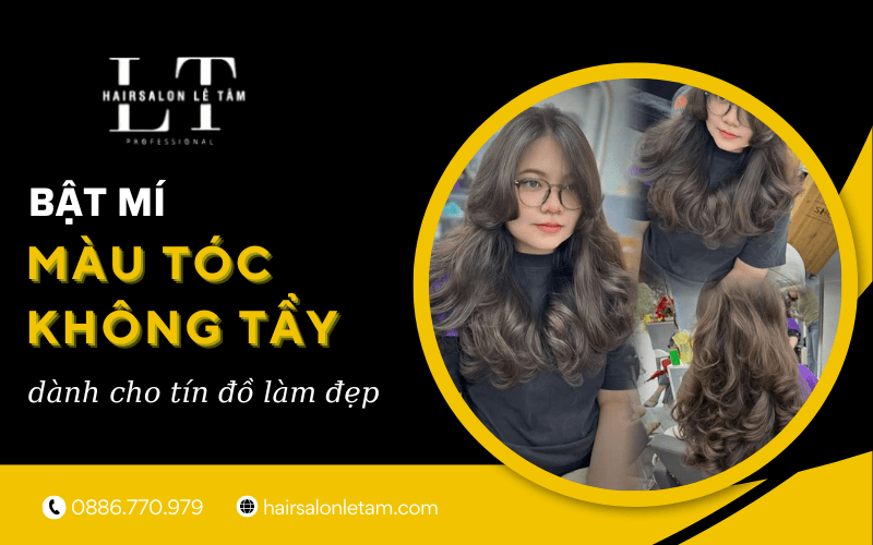 màu tóc không tẩy