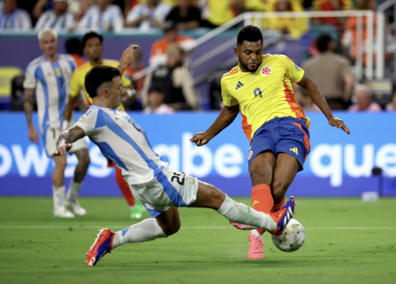 Messi tại trận chung kết Copa American 2024