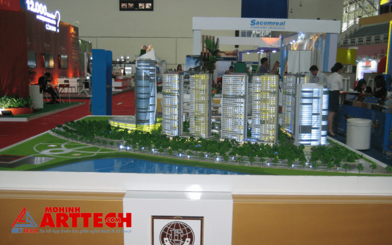 Mô hình cao ốc văn phòng