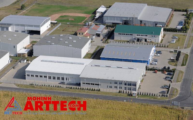 mô hình khu công nghiệp