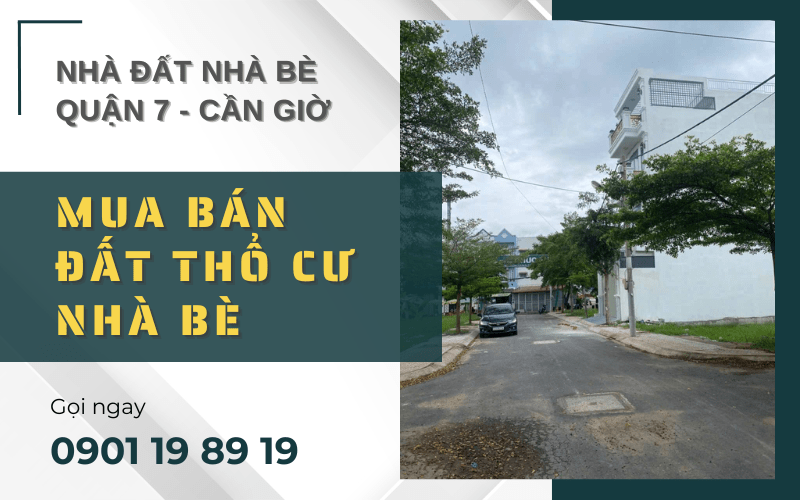 mua bán đất thổ cư nhà bè