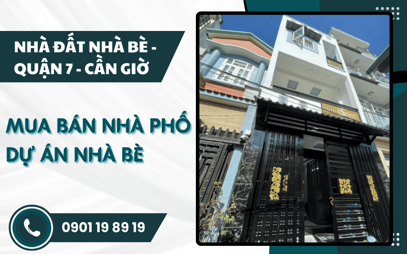 mua bán nhà phố dự án Nhà Bè
