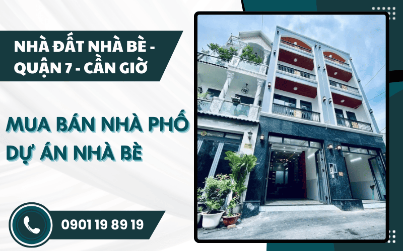 mua bán nhà phố dự án Nhà Bè