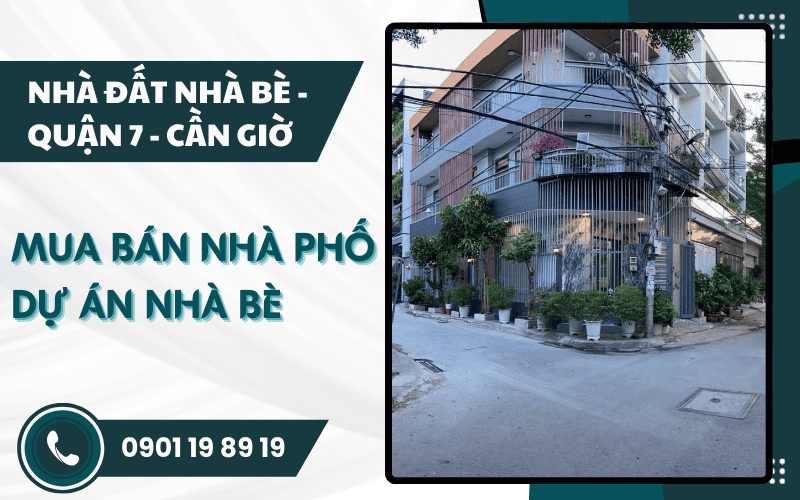 mua bán nhà phố dự án Nhà Bè