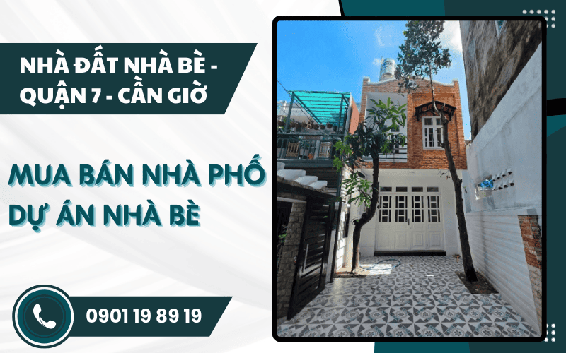 mua bán nhà phố dự án Nhà Bè