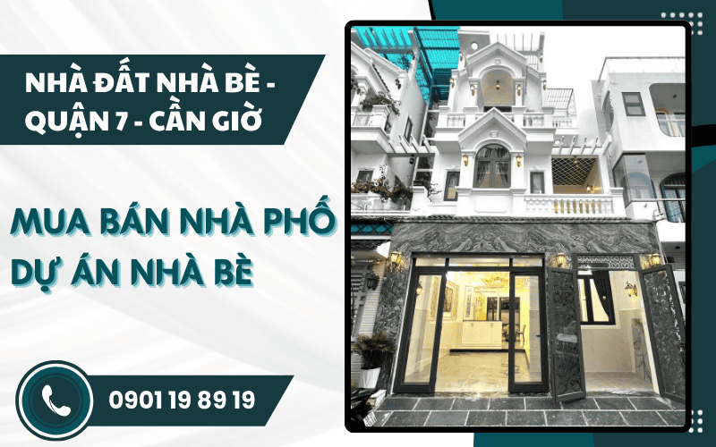 mua bán nhà phố dự án Nhà Bè