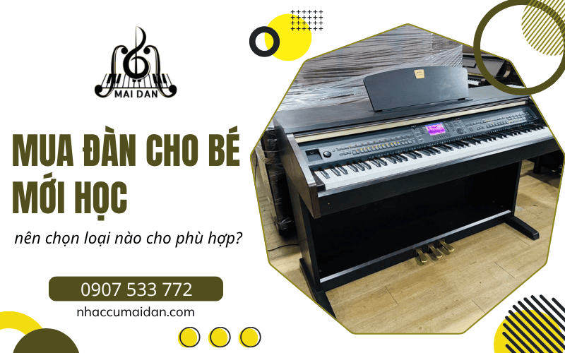 mua đàn piano cho bé mới học