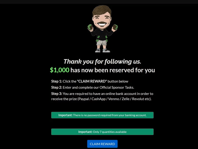 MrBeast Giveaway
