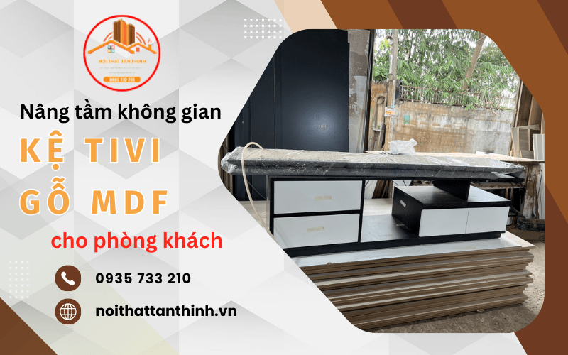 kệ tivi gỗ MDF