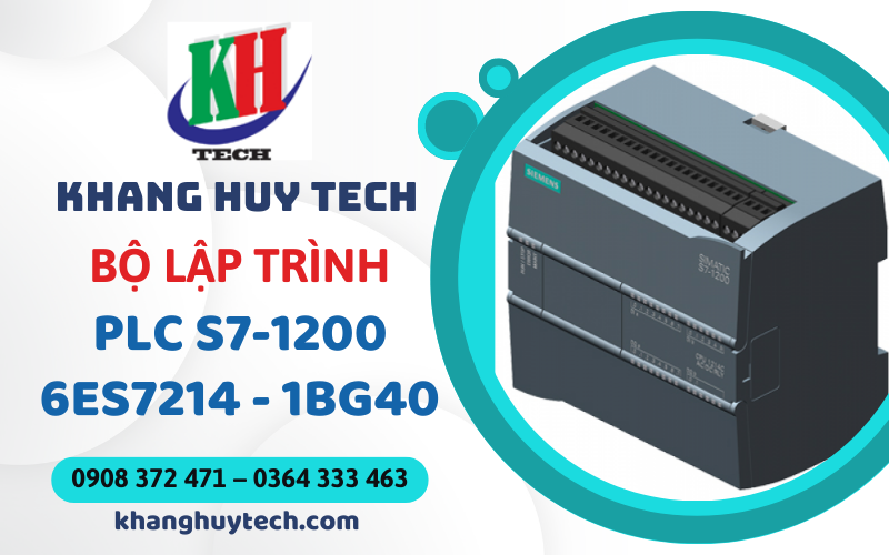 Bộ lập trình PLC S7-1200 6ES7 214-1BG40