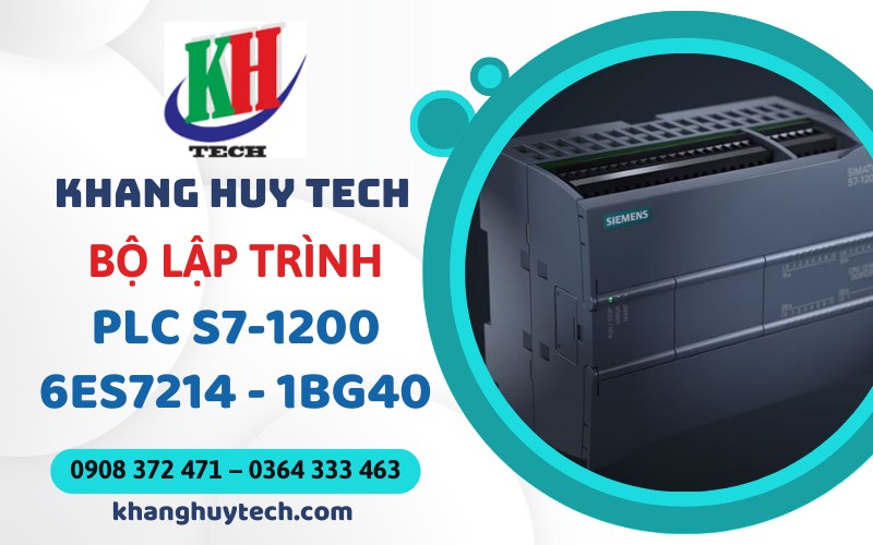 Bộ lập trình PLC S7-1200 6ES7 214-1BG40