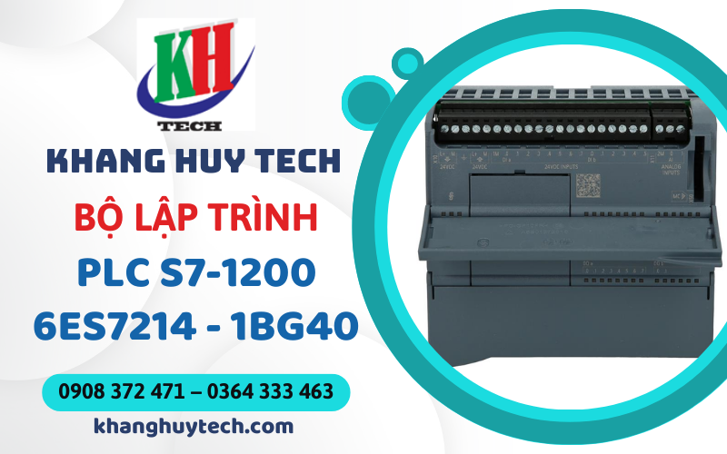 Bộ lập trình PLC S7-1200 6ES7 214-1BG40