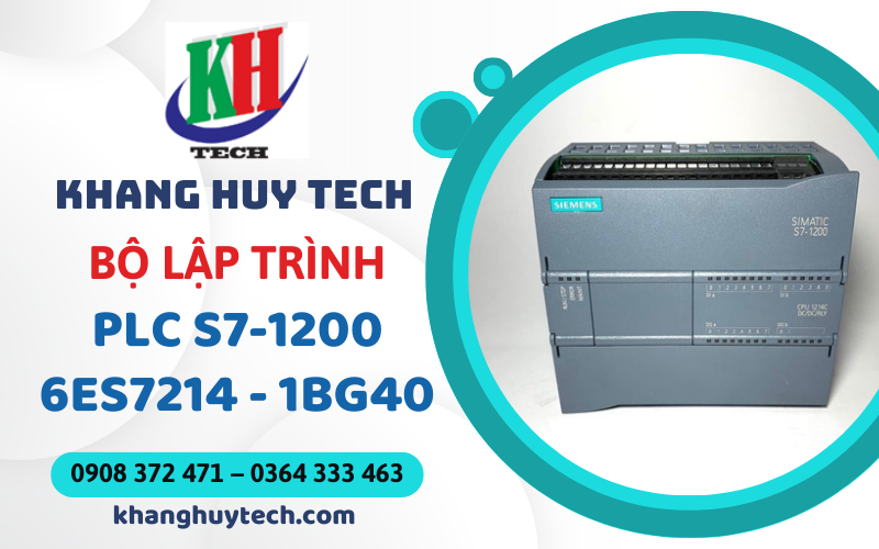 Bộ lập trình PLC S7-1200 6ES7 214-1BG40
