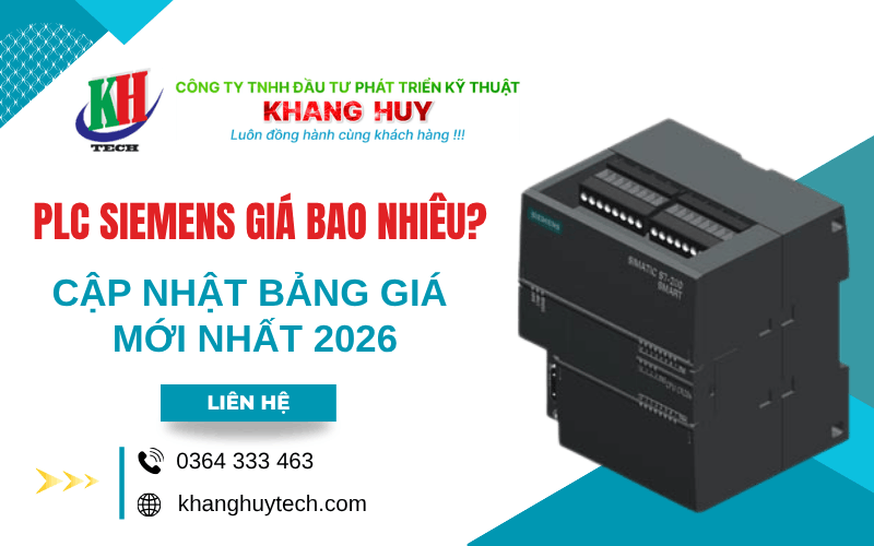 Các yếu tố cấu thành giá PLC Siemens